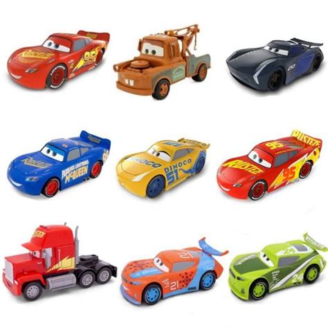 Disney Carros Cole O C Carrinhos Rel Mpago Mcqueen Mate Jackson