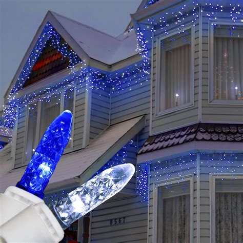 Blue Christmas Lights Outdoor