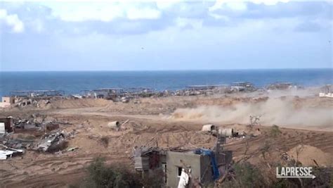 Gaza Idf Diffonde Un Video Delle Operazioni Sul Terreno