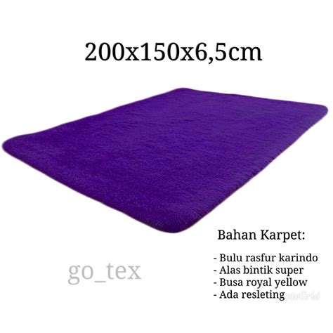 Jual Karpet Bulu Rasfur Kasur Lantai Tebal 6cm Di Lapak Koko Robet Gotex