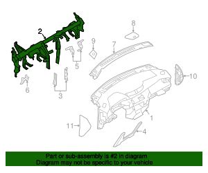 Nissan Rogue Reinforced Beam Fl A Quirkparts