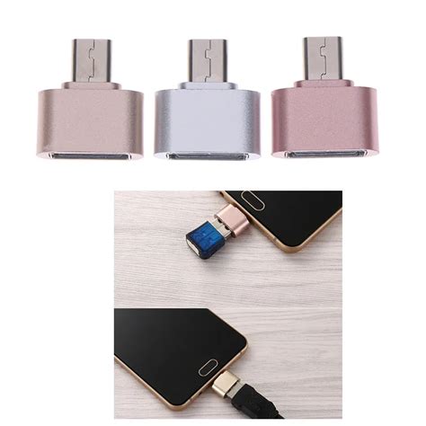 Micro USB OTG 2,0 Hug конвертер адаптер для Android телефона кабельный ...