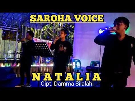 SAROHA VOICE NATALIA Cipt Damma Silalahi LIVE LAGU BATAK COVER