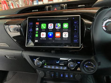 Car GPS Toyota Integration 2016 2020 Toyota Hilux 7 Retrofit Apple