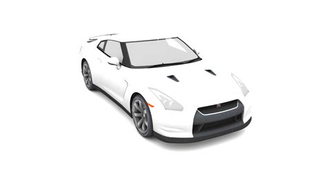 3D Nissan Gtr - TurboSquid 1869300