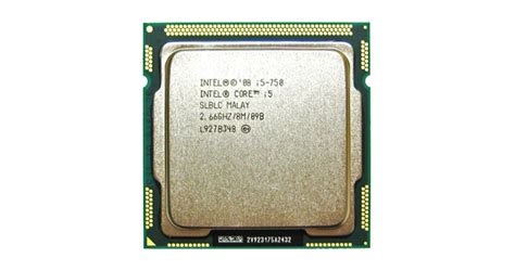 Intel Core i5 750 | wydajność, ranking, specyfikacja