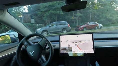 Self Driving Tesla Is A Life Hack Elonmusk Car Fsdbeta Tesla Fsd Autopilot Challenge