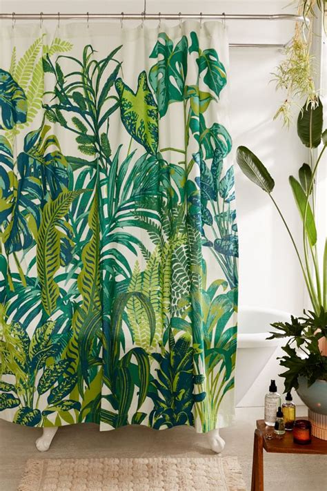 Dreamy Jungle Shower Curtain Urban Outfitters