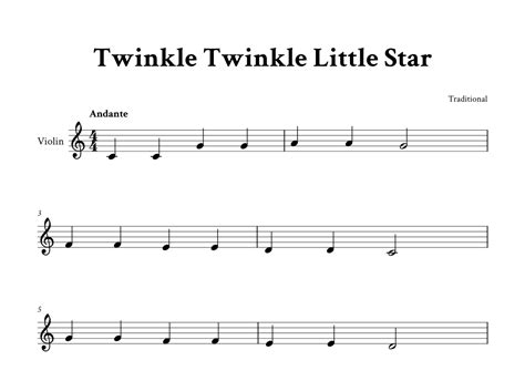 Twinkle Twinkle Little Star C Major Arr Yuri Noronha By Traditional Sheet Music For