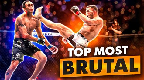 The Most Terrible Knockouts Top Most Brutal UFC YouTube