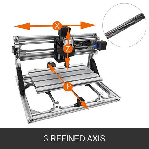 Vevor Kit De Routeur Avec Graveur Laser Cnc X Mm Diy Kit De