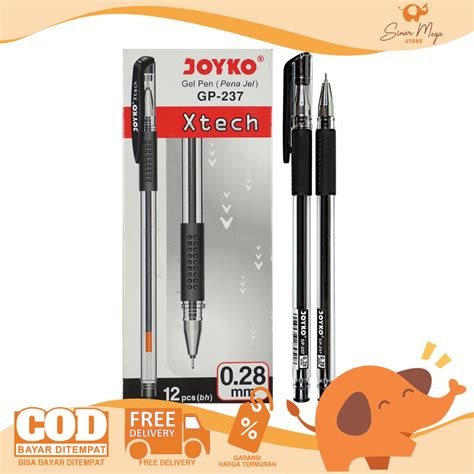 Jual DIJUAL LUSINAN Joyko Gel Pen 0 28mm GP 237 XTech Pulpen Gel Warna