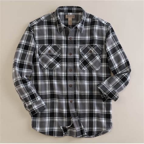 Mens Burlyweight Flannel Shirt Flannel Shirt Men Heavy Flannel Shirt