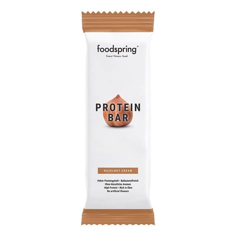 Foodspring Protein Bar Haselnusscreme G Shop Apotheke