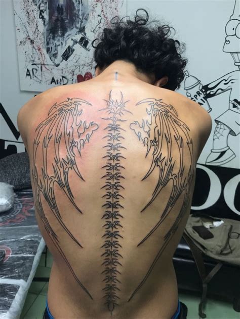 Tattoo Espalda Alas Dark Back Tattoos For Guys Tattoos For Guys Tattoos