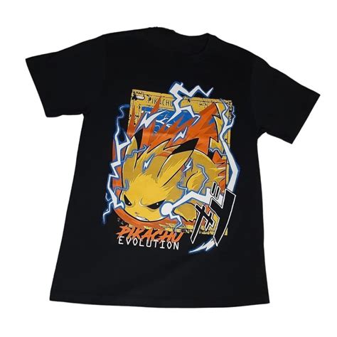 Camiseta Pokemon Pikachu Camiseteria G Meas Do Cadu