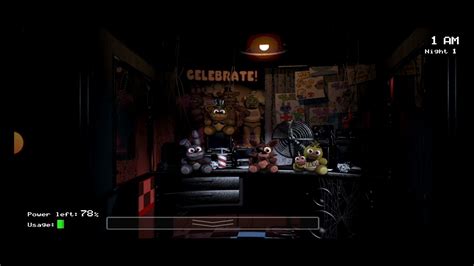 fnaf 1 gameplay - YouTube