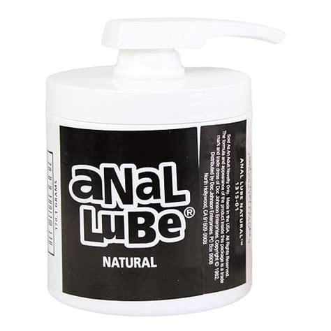 Doc Johnson Anal Lube Natural Wicked Sex Toys