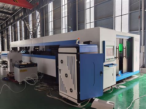 Sheet Metal 15Kw Cnc Fiber Laser Cutting Machine 15000w Full Cover Cnc