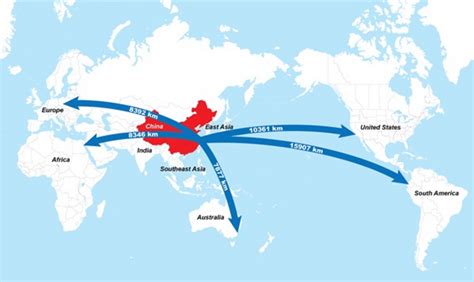 Chinas Place In The World Source Based On China Highlights Map