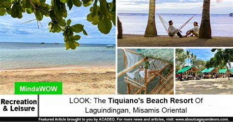 LOOK The Tiquiano S Beach Resort Of Laguindingan Misamis Oriental