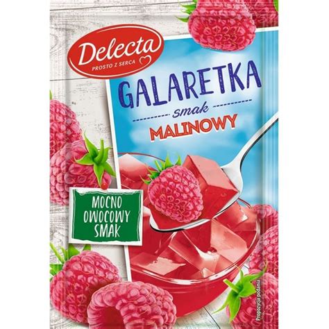 Delecta Galaretka Malinowa 70 G Delecta Sklep EMPIK