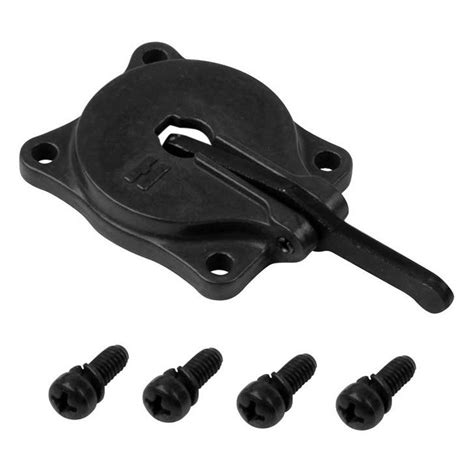 Holley® 26 139hb Accelerator Pump Cover With Black Hardware