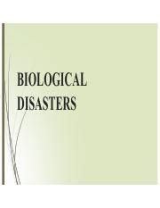 Understanding Biological Disasters: Causes, Impacts, and | Course Hero