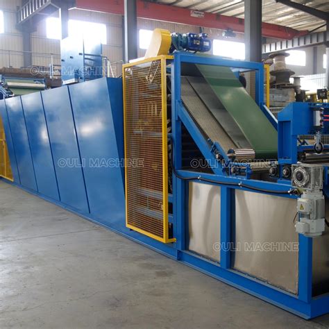 Rubber Cooler Water Cooling Conveyor Sheet Batch Off Cooling Machine