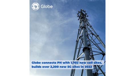 Globe Connects PH With 1 702 New Cell Sites Builds Over 2 200 New 5G