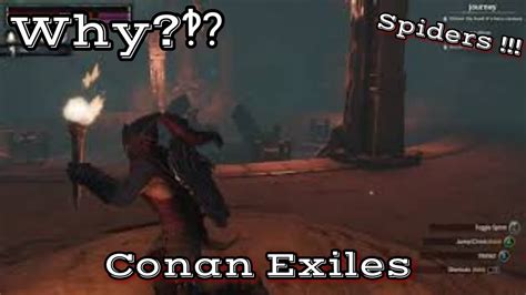 Conan Exiles Weavers Hollow Zath Religion And To Many Spiders Youtube