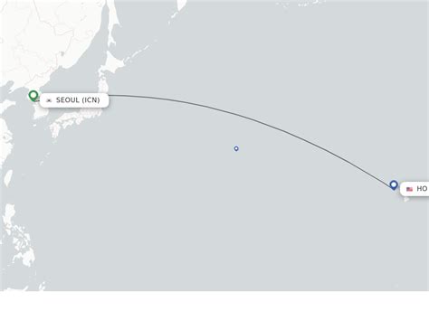 Introducir 50 Imagen Seoul To Hawaii Flight Time Fr Thptnganamst Edu Vn