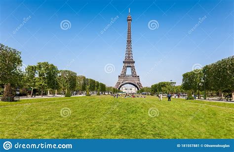 View Of The Eiffel Tower In Paris France Editorial Photo Image Of