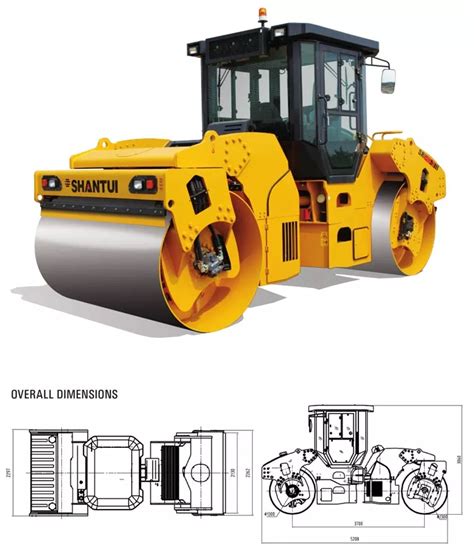 Shantui SR14D Double Drum Road Roller Best Road Machinery