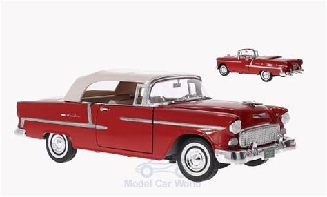 Diecast Model Cars Chevrolet Bel Air 118 Motormax Hardtop Black 1955 Uk