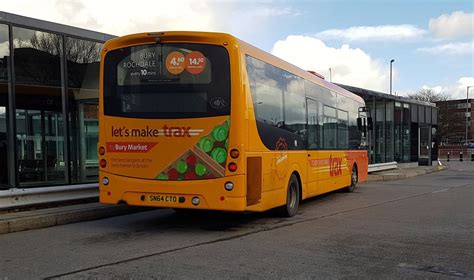 Transdev Rosso S SN64CTO Wright Streetlite Seen In Bury Flickr