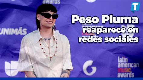 Peso Pluma Reaparece En Redes Sociales Tras Terminar Con Nicki Nicole