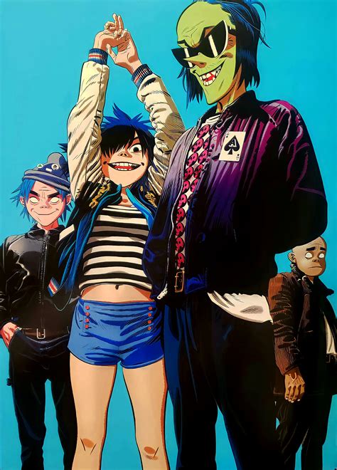 Full Phase 5 Groupshot Artwork R Gorillaz