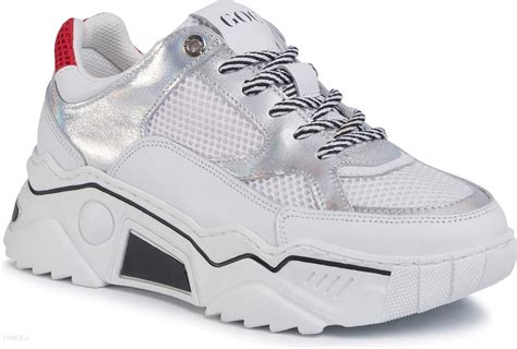 Sneakersy Goe Ff N White Silver Ceny I Opinie Ceneo Pl