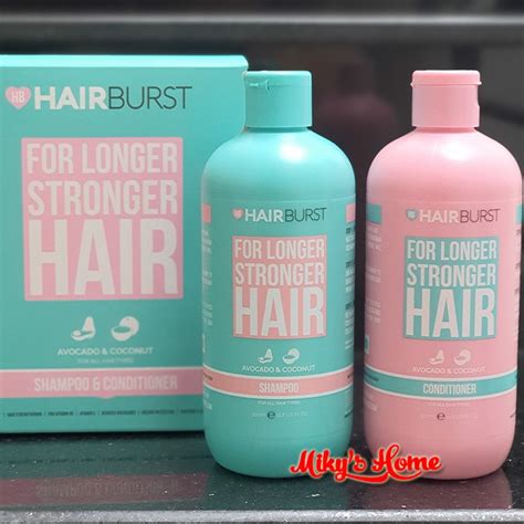 B D U G I V D U X Hairburst Shampoo Conditioner Set Ml Uk