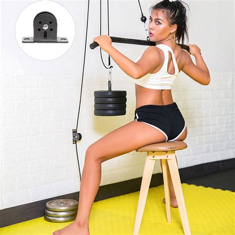WHAMVOX Gym Pulley Fixed Heavy Duty Pulleys for Lifting Fitness