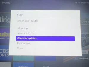how to remove app on roku