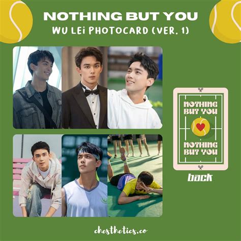 Jual Nothing But You CDrama China Chinese Drama Photocard Aktor Wu Lei