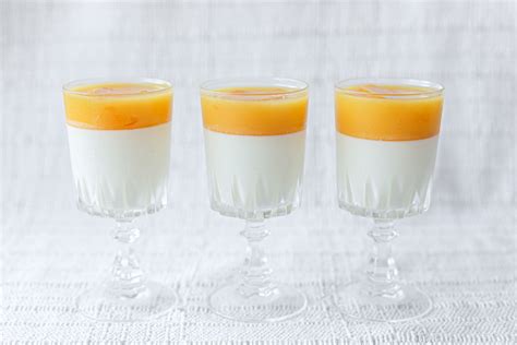 Peaches And Cream Panna Cotta Ang Sarap