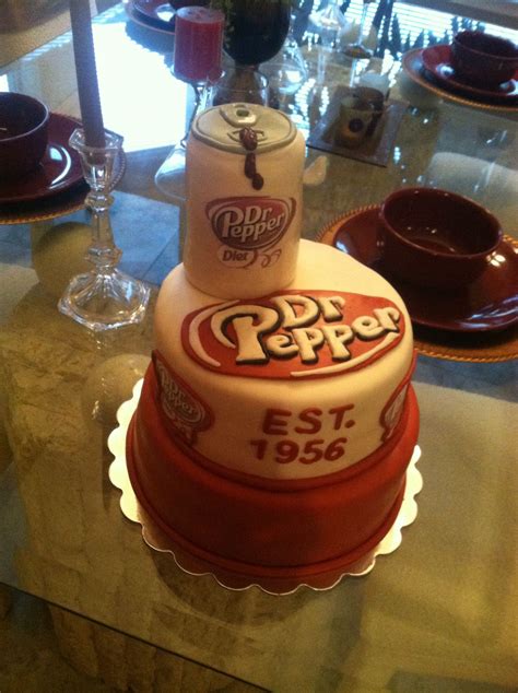 Diet Dr Pepper Birthday Cake Dr Pepper Cake Soda Flavors Stuffed