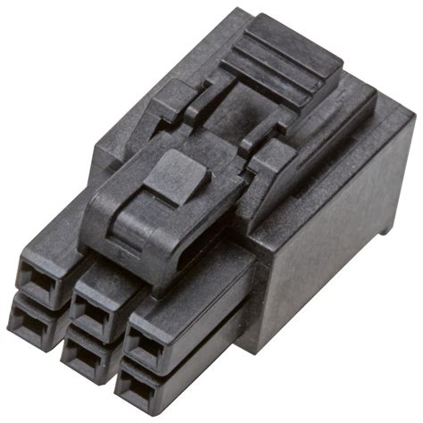 105308 1204 Molex Connector Housing BLACK Nano Fit 105308