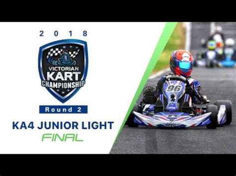 2018 Victorian Kart Championship Round 2 KA4 Junior Light Class Final