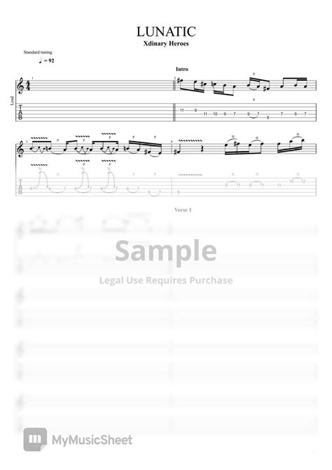 Xdinary Heroes Lunatic Tab By Rob Ethereal