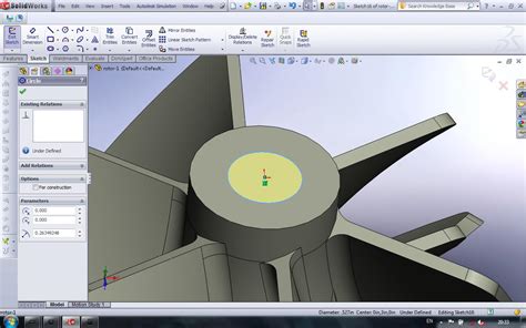 How To Model Turbine Rotor In Solidworks Grabcad Tutorials