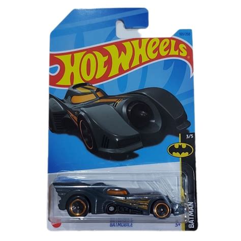 Batmobile Batman 3 5 Hot Wheels 2023 Lote E HKG99 Shopee Brasil